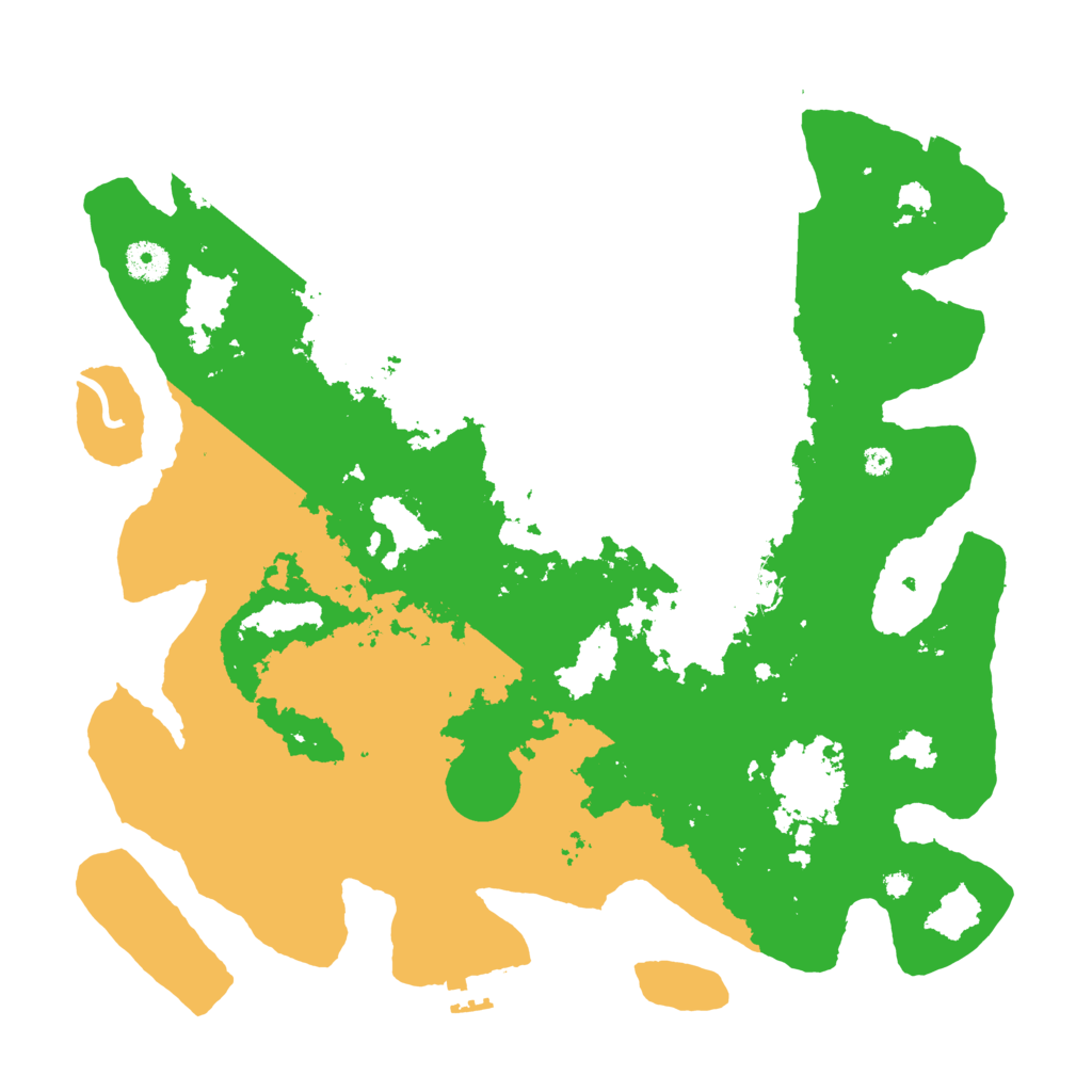 Biome Rust Map: Procedural Map, Size: 3900, Seed: 1617351573