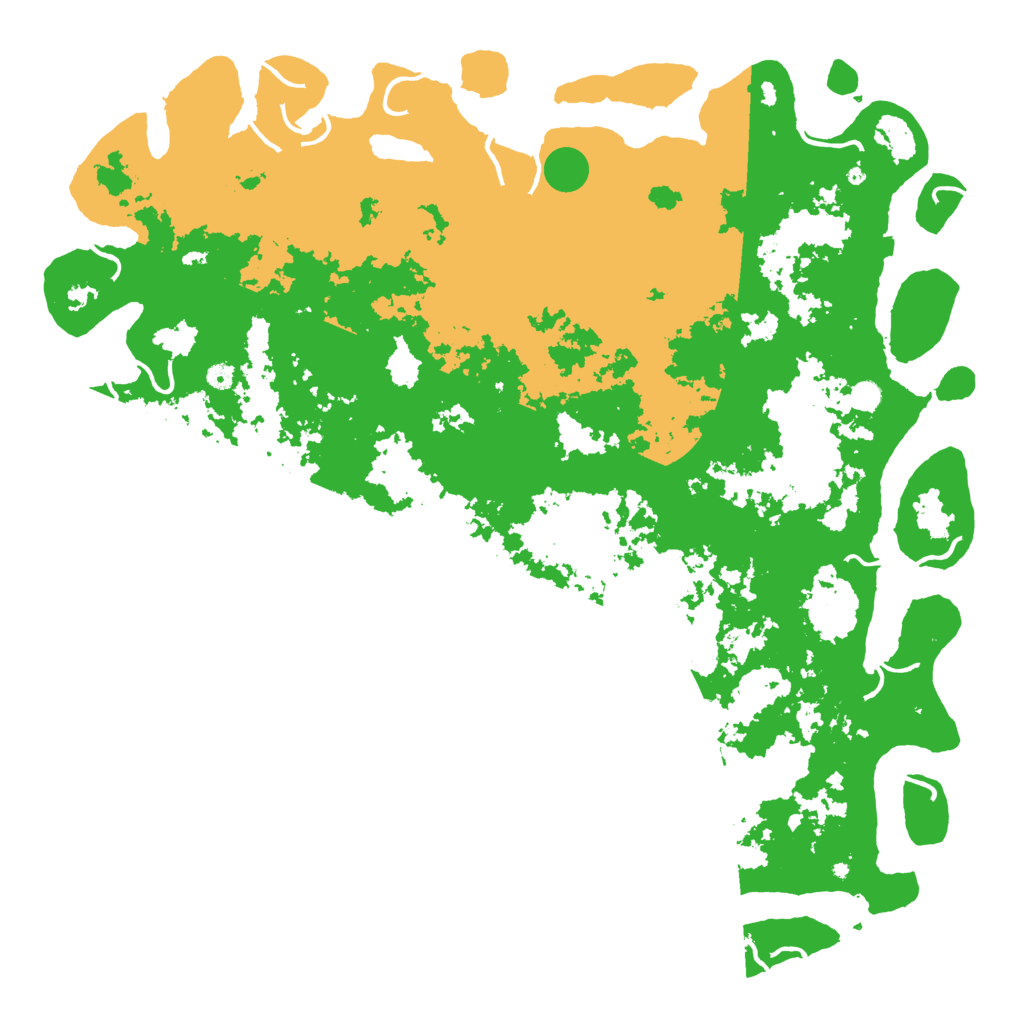 Biome Rust Map: Procedural Map, Size: 6000, Seed: 1112422562