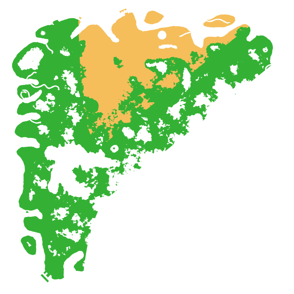 Biome Rust Map: Procedural Map, Size: 6000, Seed: 2046920822