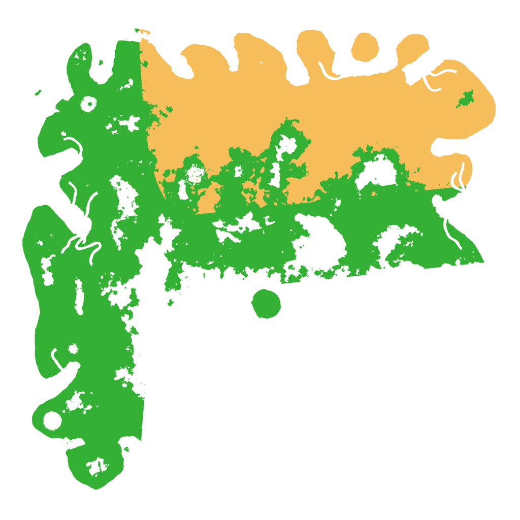 Biome Rust Map: Procedural Map, Size: 5000, Seed: 620577991