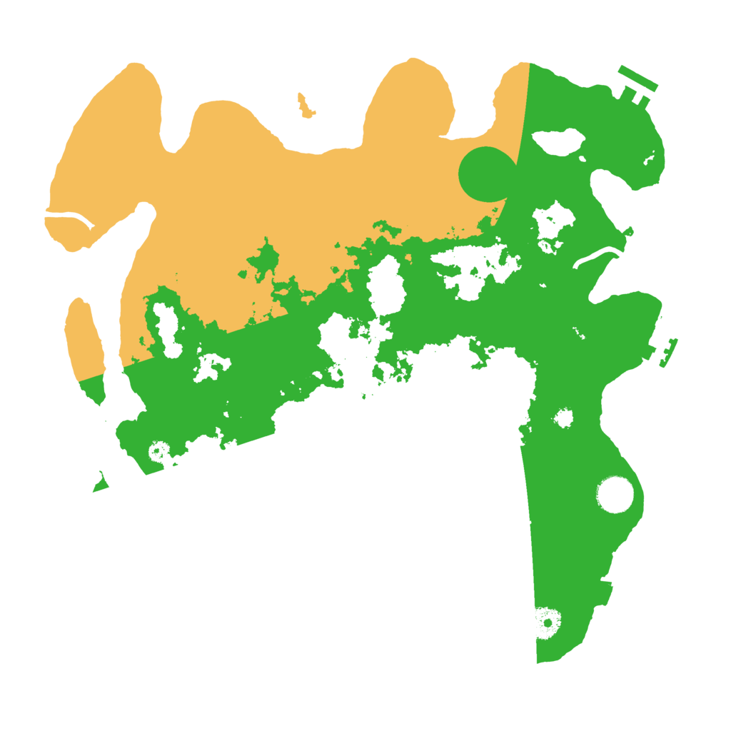 Biome Rust Map: Procedural Map, Size: 3500, Seed: 329703624