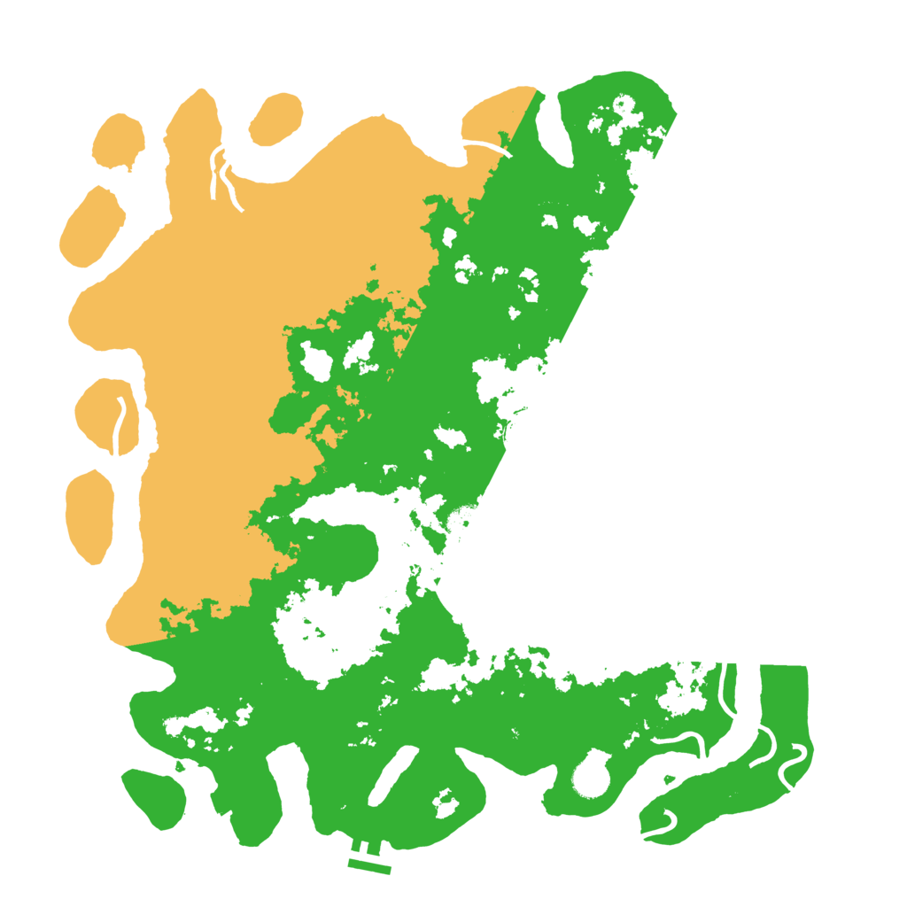 Biome Rust Map: Procedural Map, Size: 4250, Seed: 2138963334