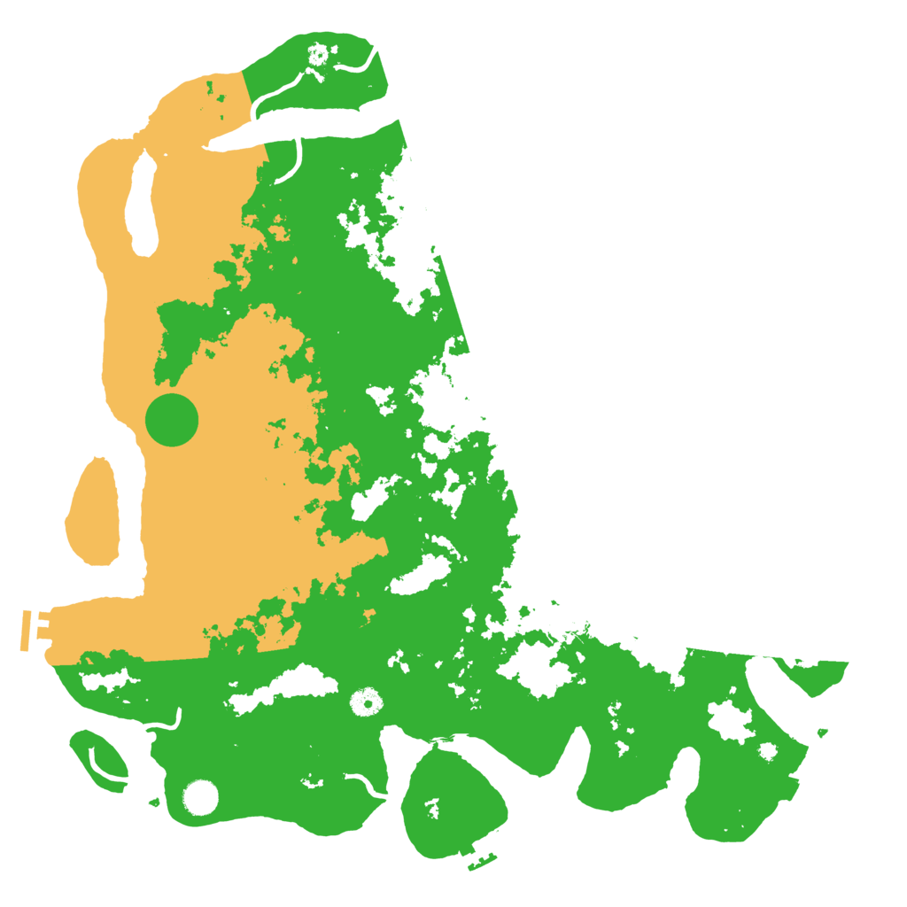 Biome Rust Map: Procedural Map, Size: 4500, Seed: 1084391602