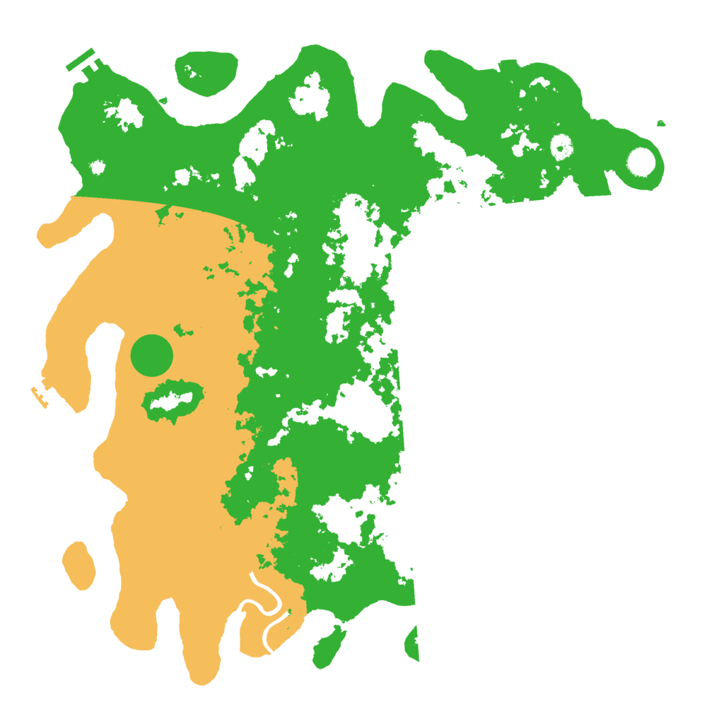 Biome Rust Map: Procedural Map, Size: 4500, Seed: 980146160