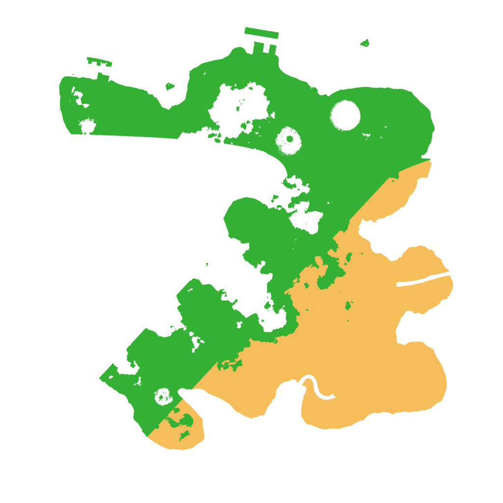 Biome Rust Map: Procedural Map, Size: 3000, Seed: 493428209