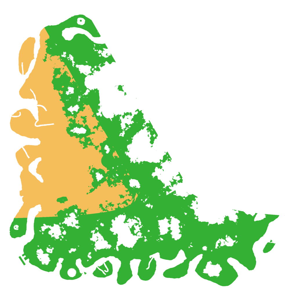 Biome Rust Map: Procedural Map, Size: 6000, Seed: 1865497531