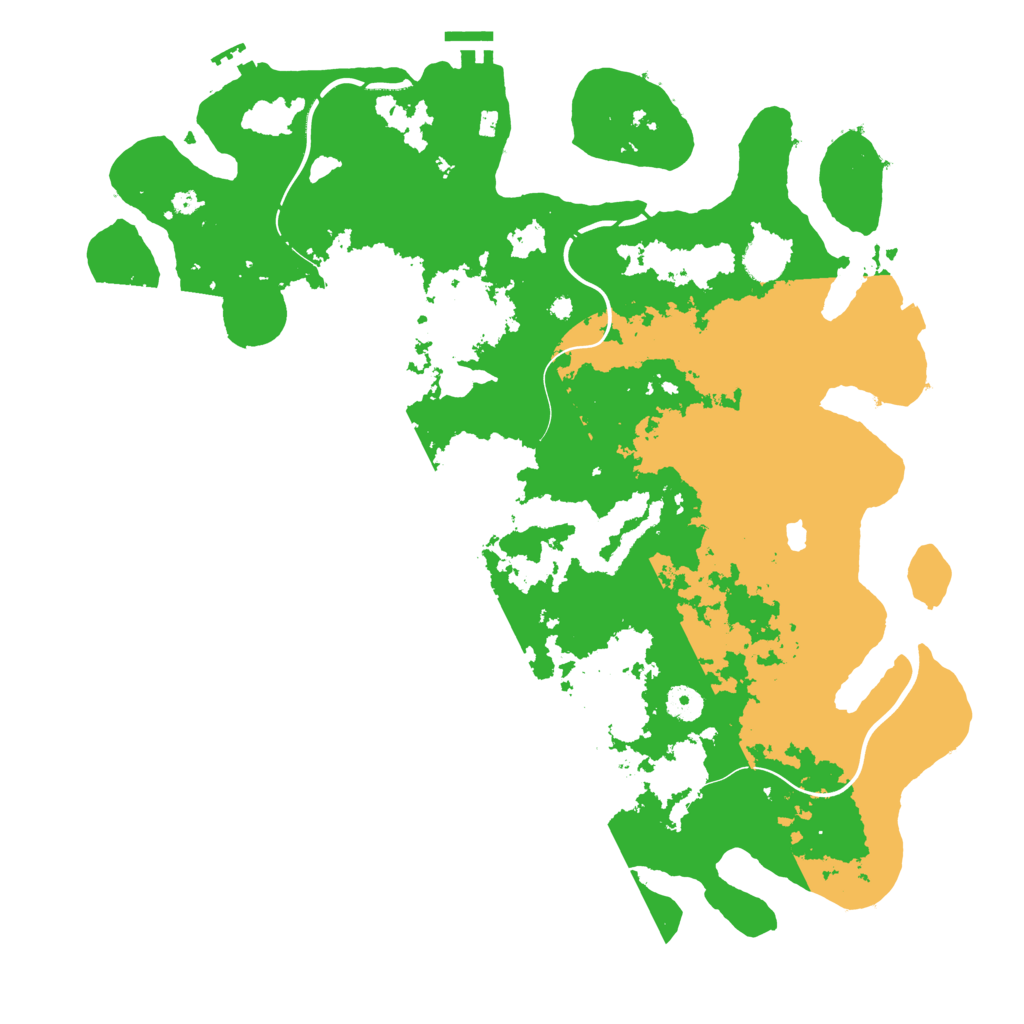 Biome Rust Map: Procedural Map, Size: 4250, Seed: 573993293