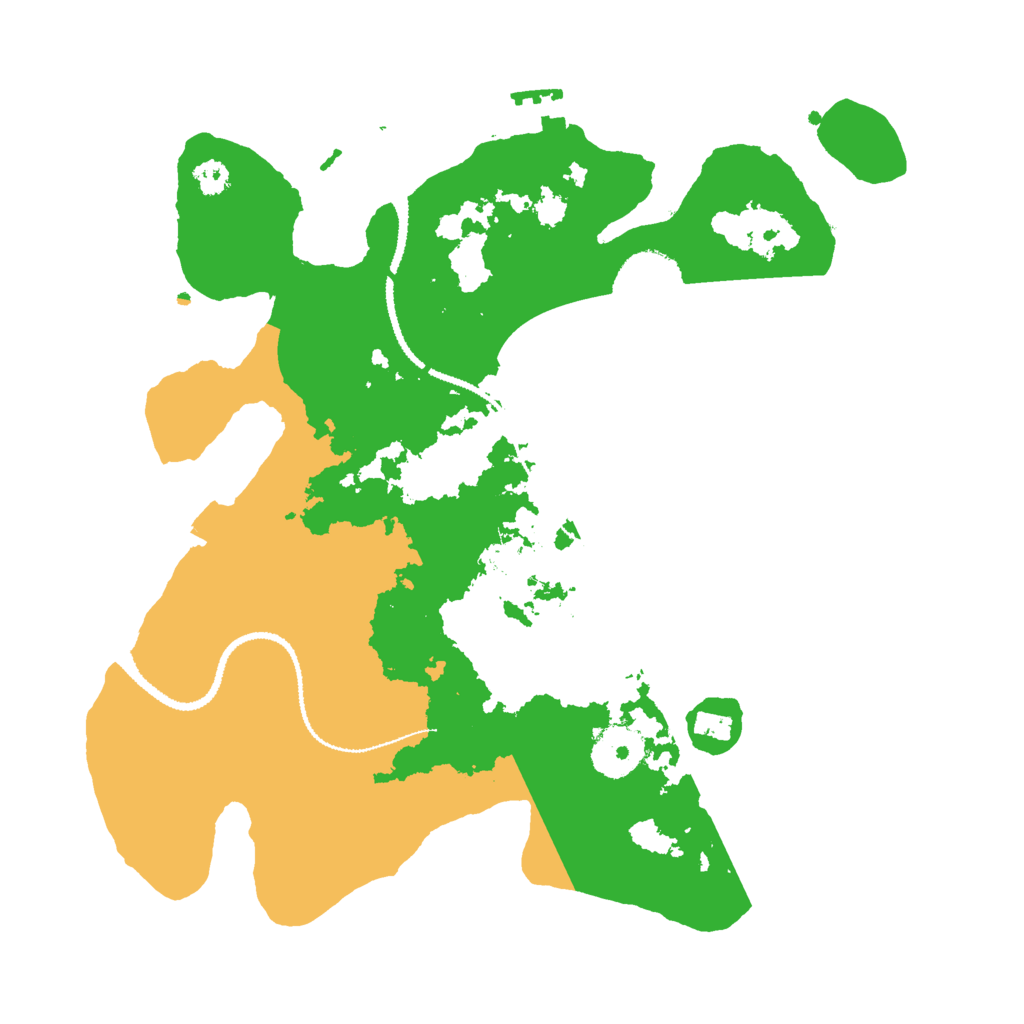 Biome Rust Map: Procedural Map, Size: 3000, Seed: 859