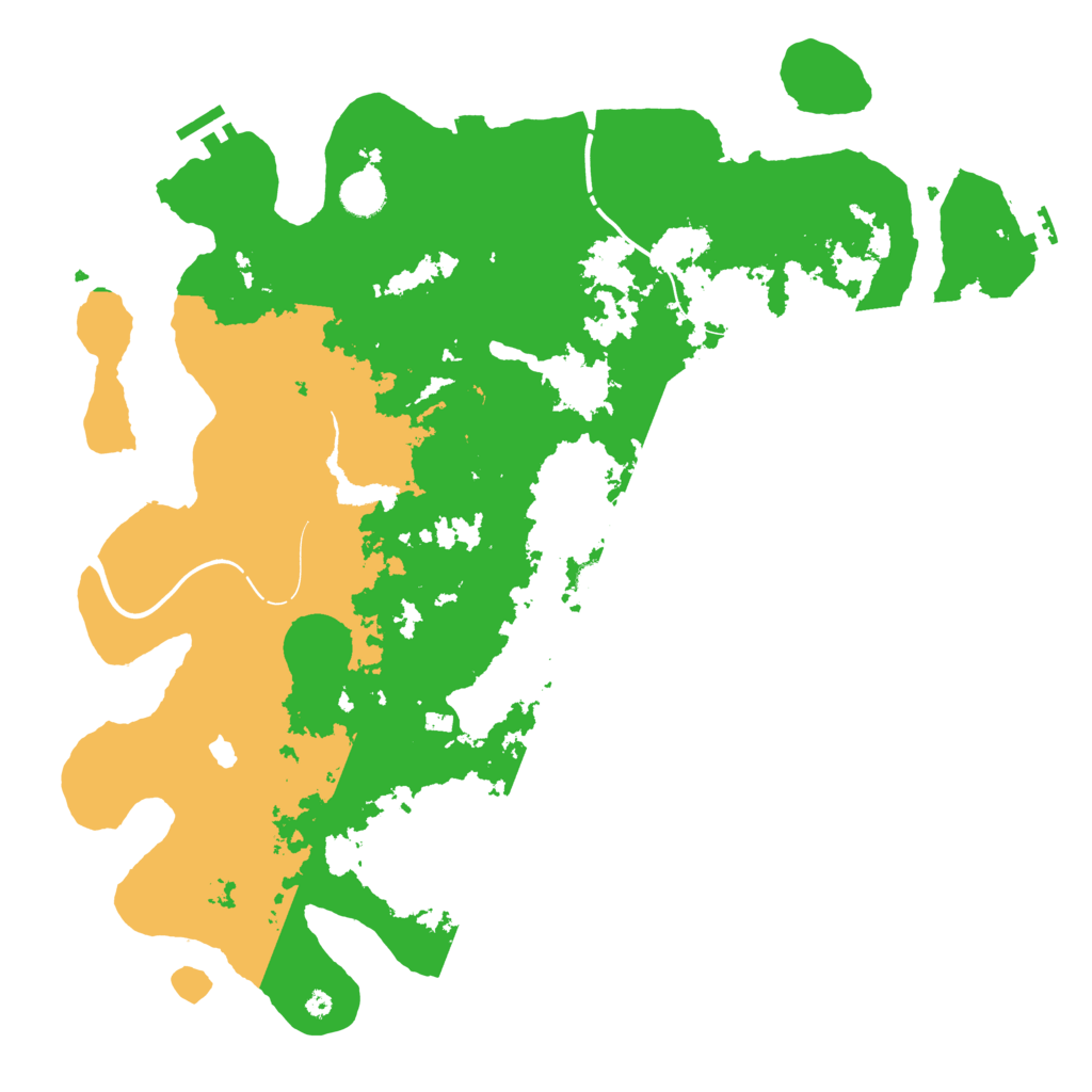 Biome Rust Map: Procedural Map, Size: 4250, Seed: 1226325134