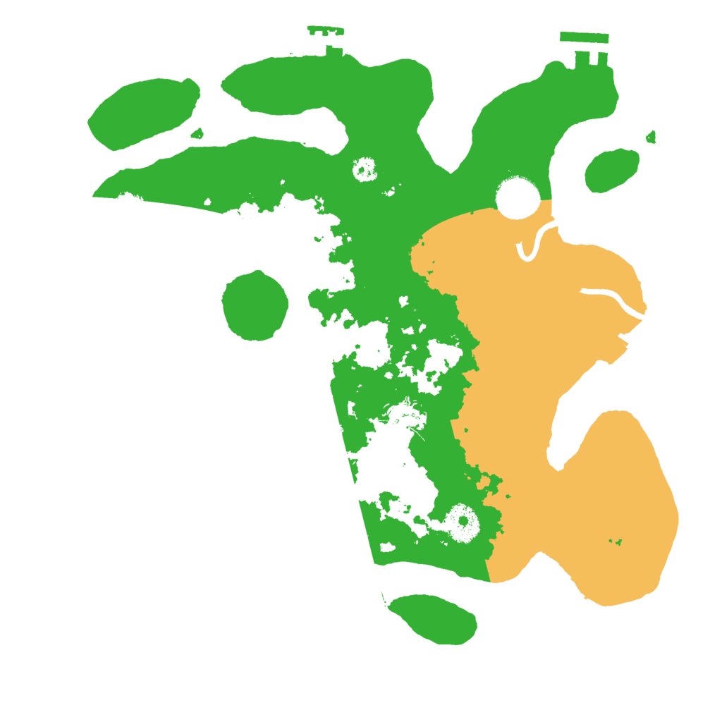 Biome Rust Map: Procedural Map, Size: 3000, Seed: 515424799