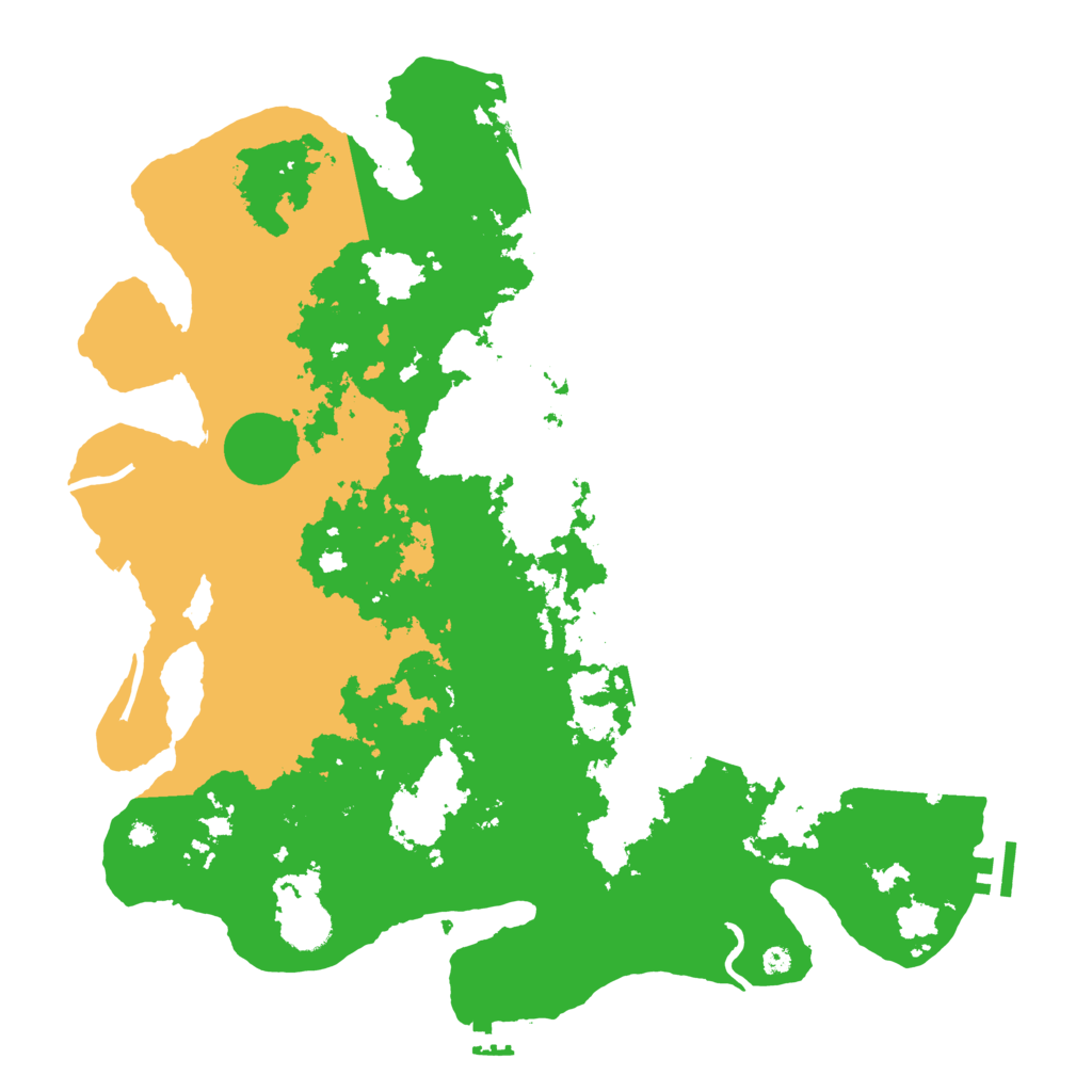 Biome Rust Map: Procedural Map, Size: 4000, Seed: 1053643936