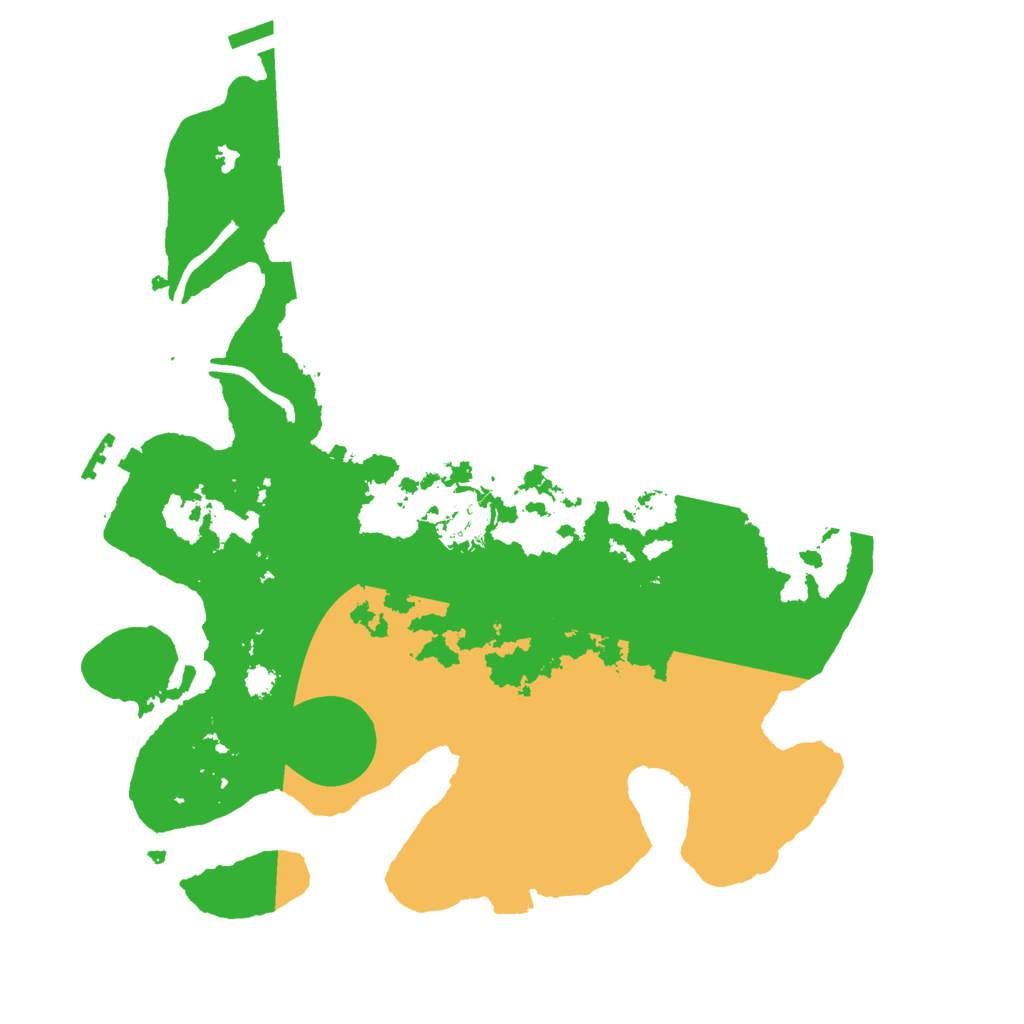 Biome Rust Map: Procedural Map, Size: 3000, Seed: 1264089010