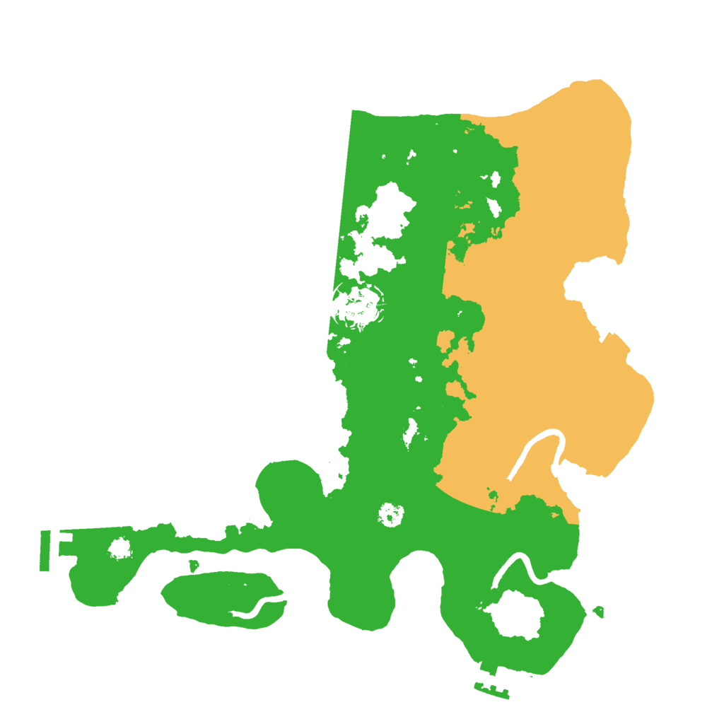 Biome Rust Map: Procedural Map, Size: 3000, Seed: 11929