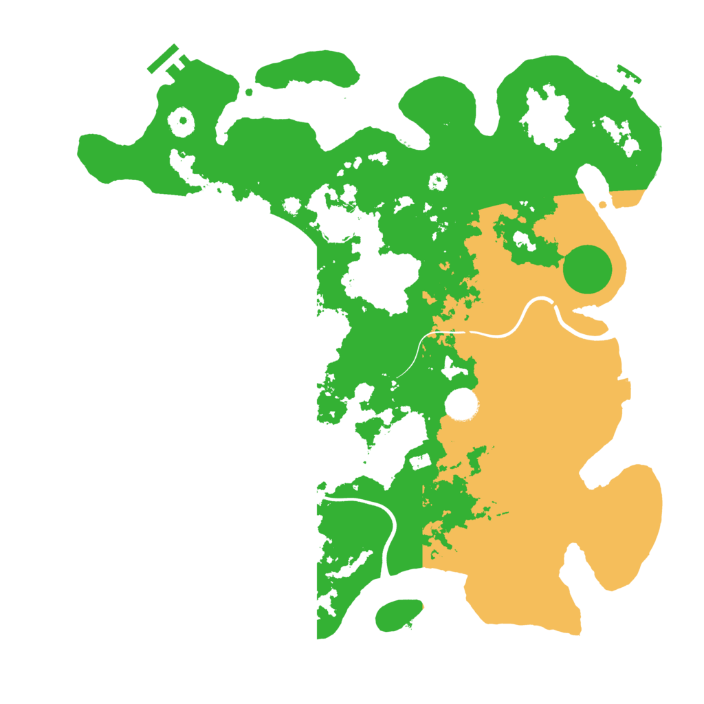 Biome Rust Map: Procedural Map, Size: 3800, Seed: 946260180