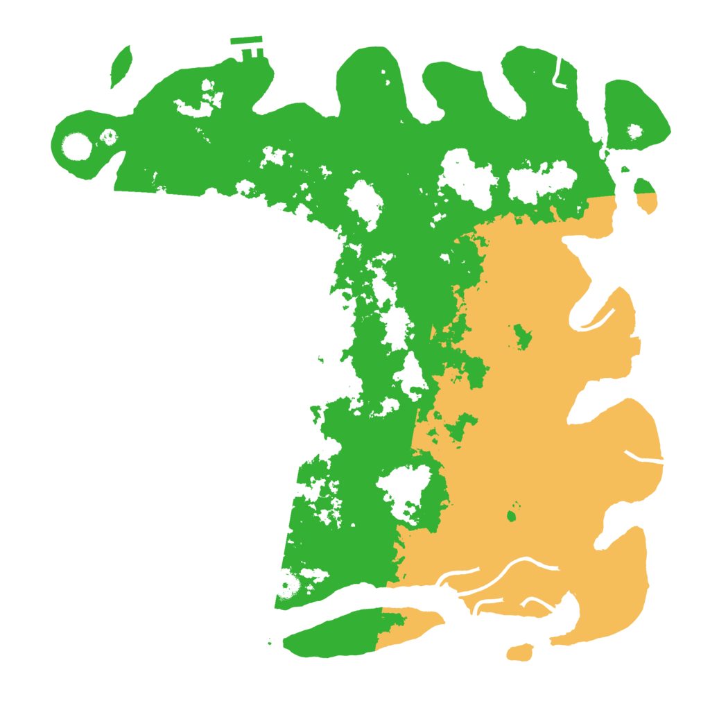 Biome Rust Map: Procedural Map, Size: 4500, Seed: 1504696464