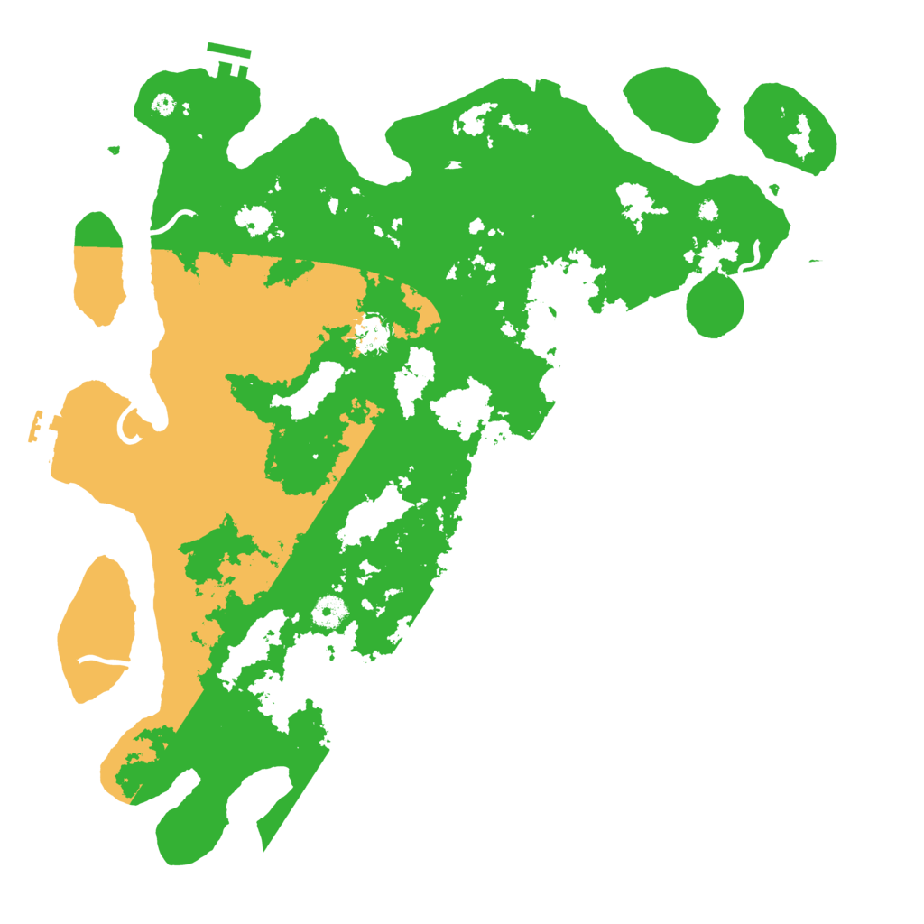 Biome Rust Map: Procedural Map, Size: 4250, Seed: 361329154