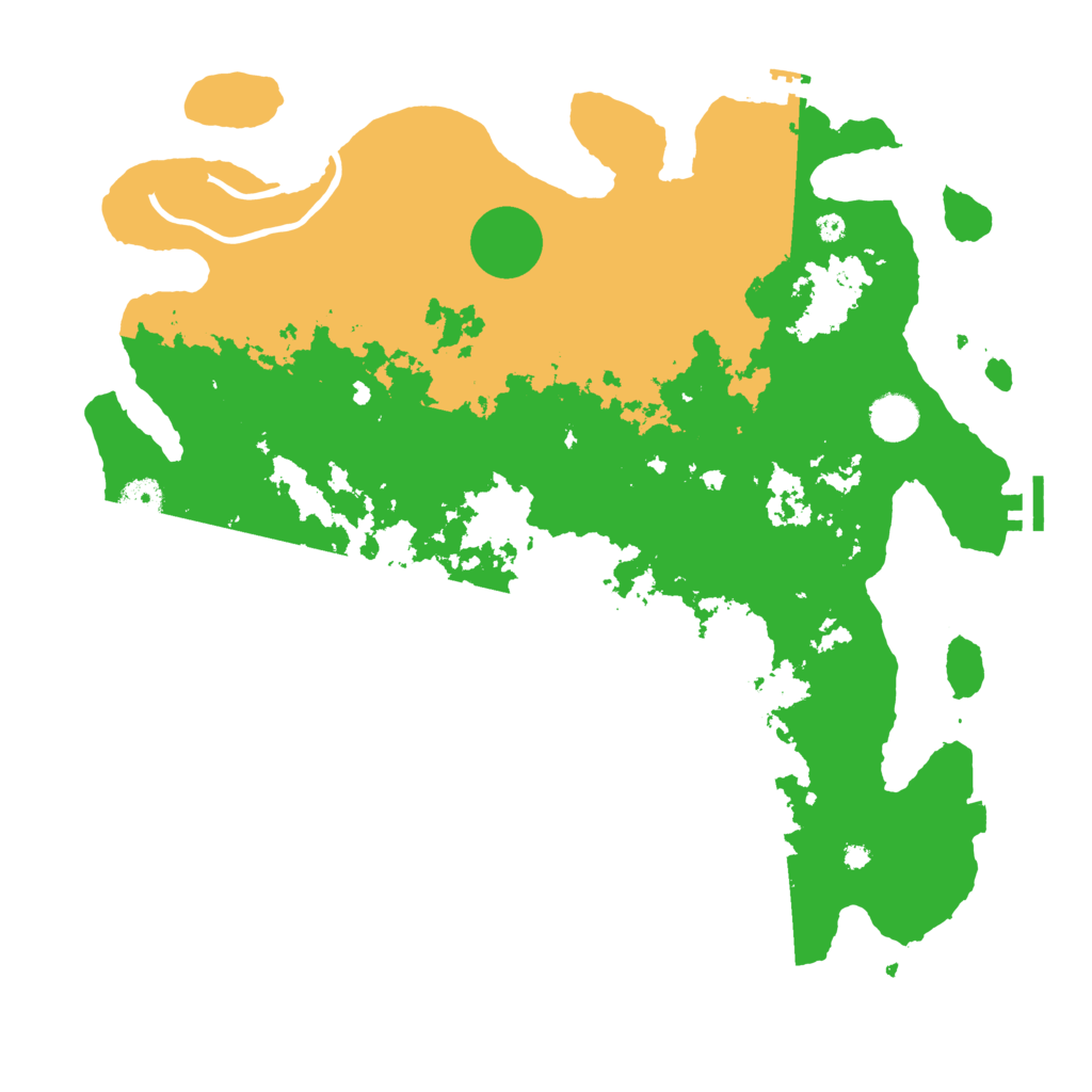 Biome Rust Map: Procedural Map, Size: 4000, Seed: 1295313793