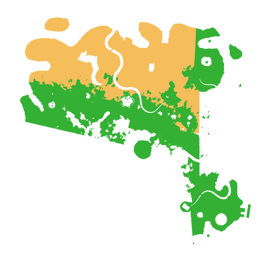 Biome Rust Map: Procedural Map, Size: 4000, Seed: 1295313793