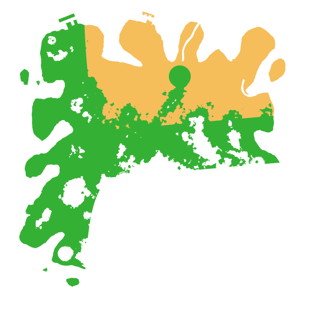 Biome Rust Map: Procedural Map, Size: 3800, Seed: 1619895664