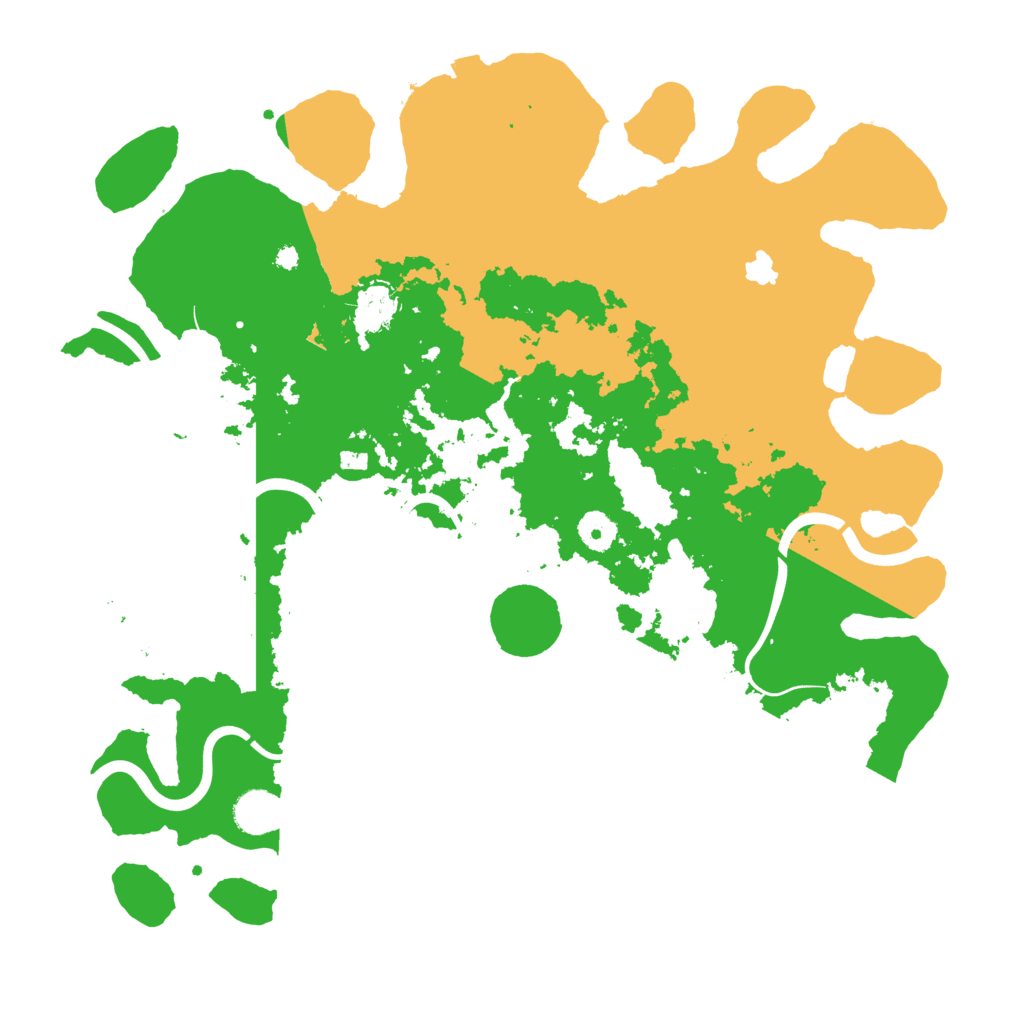 Biome Rust Map: Procedural Map, Size: 4000, Seed: 525975696