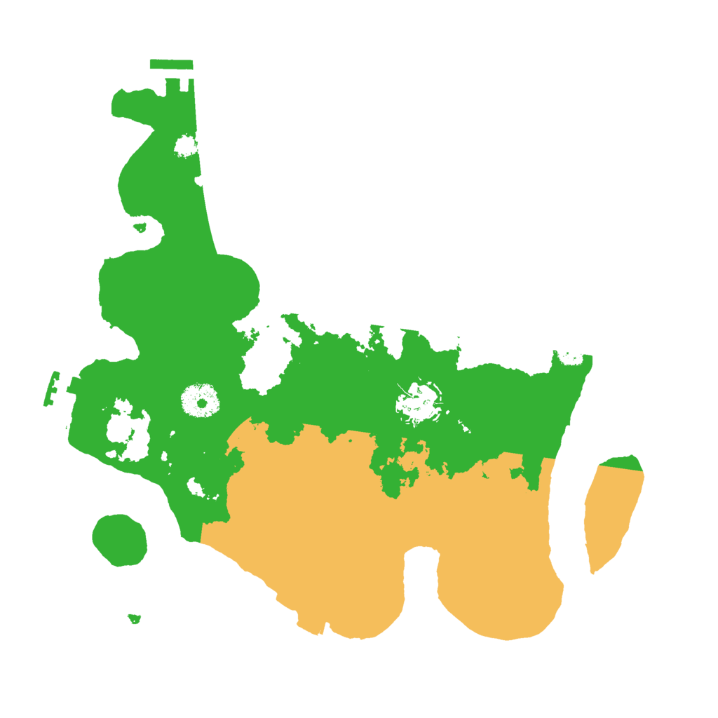 Biome Rust Map: Procedural Map, Size: 3000, Seed: 551414170