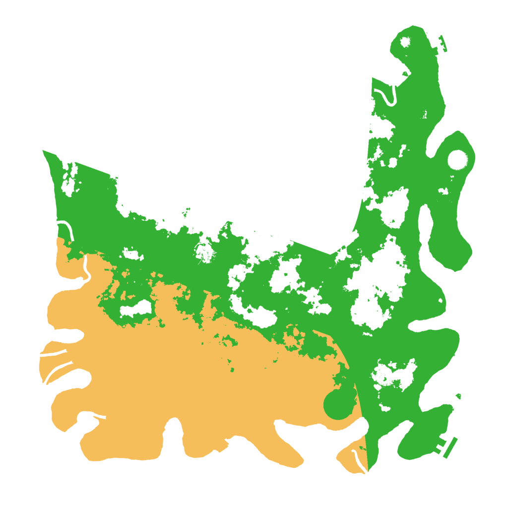 Biome Rust Map: Procedural Map, Size: 4500, Seed: 771773537