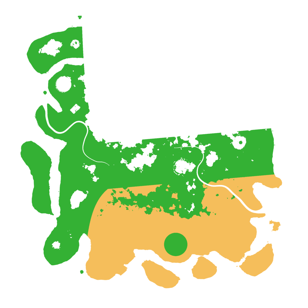 Biome Rust Map: Procedural Map, Size: 3500, Seed: 1567963312