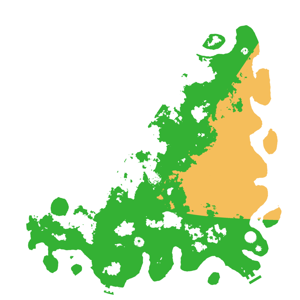 Biome Rust Map: Procedural Map, Size: 4500, Seed: 1779959351