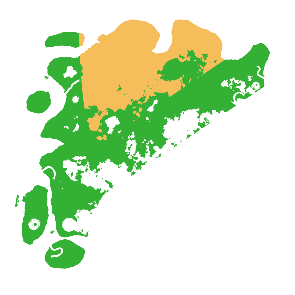 Biome Rust Map: Procedural Map, Size: 3850, Seed: 38653293