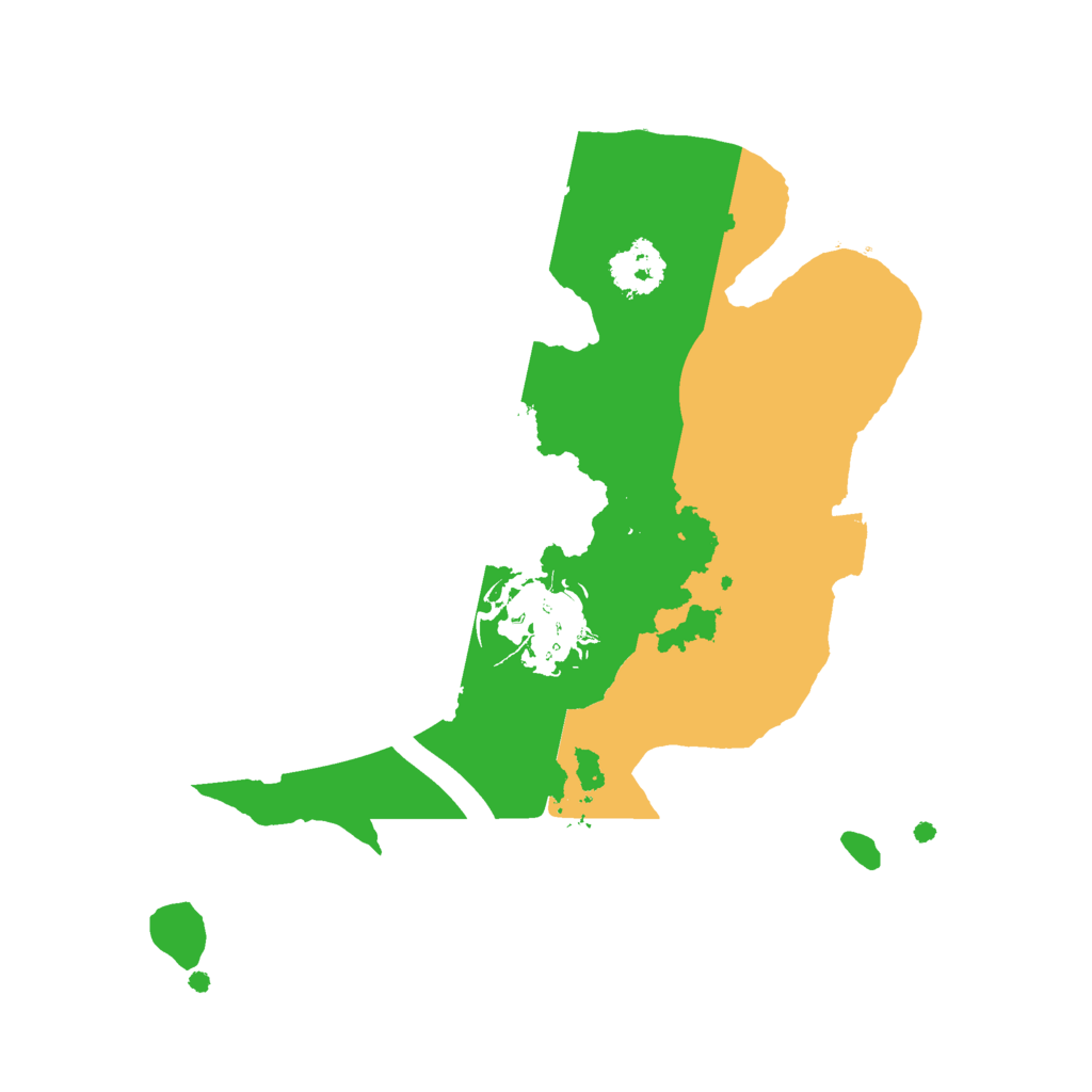 Biome Rust Map: Procedural Map, Size: 2060, Seed: 887258832