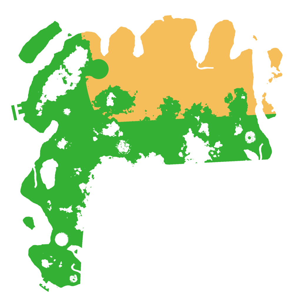 Biome Rust Map: Procedural Map, Size: 4000, Seed: 1266487