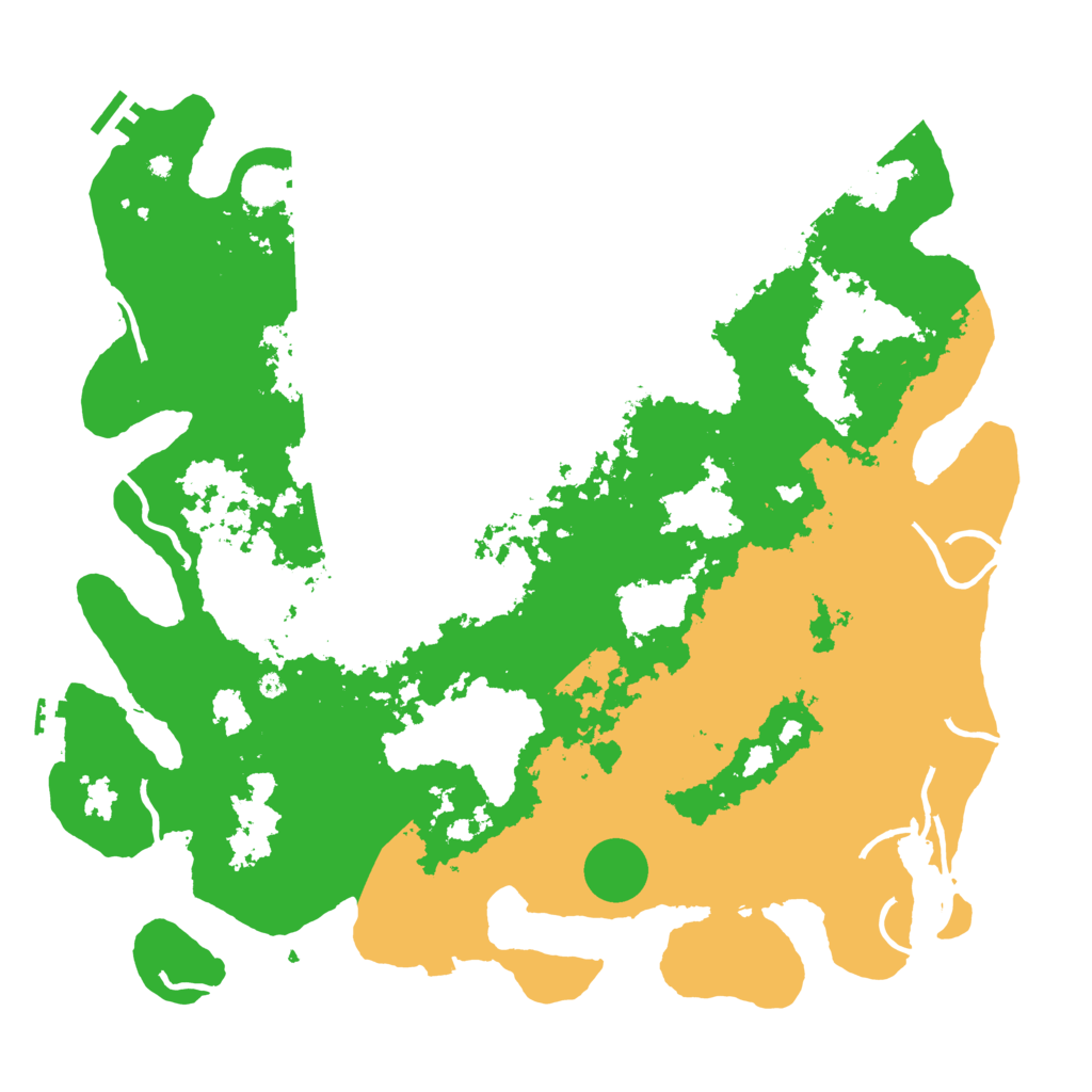 Biome Rust Map: Procedural Map, Size: 4500, Seed: 971643584