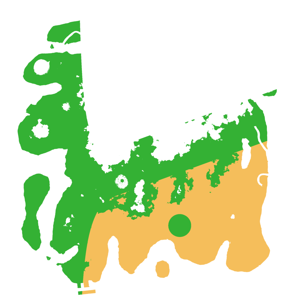 Biome Rust Map: Procedural Map, Size: 3500, Seed: 645067413