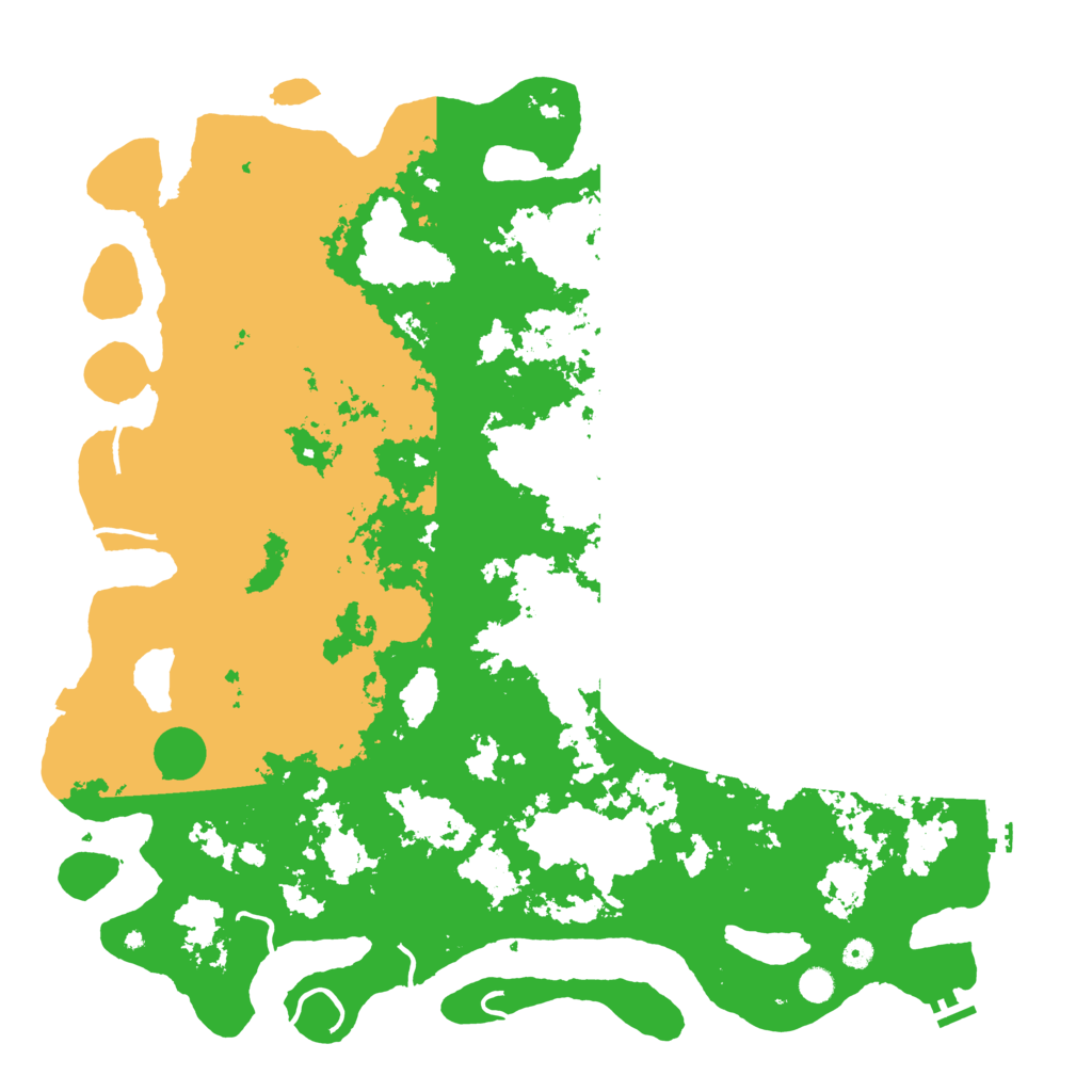 Biome Rust Map: Procedural Map, Size: 5500, Seed: 472432123