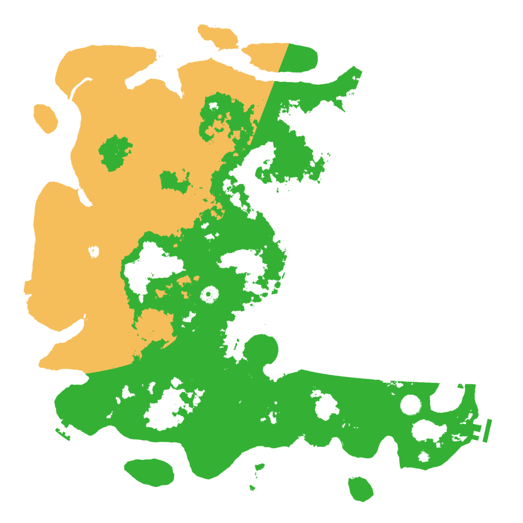 Biome Rust Map: Procedural Map, Size: 4500, Seed: 1745063