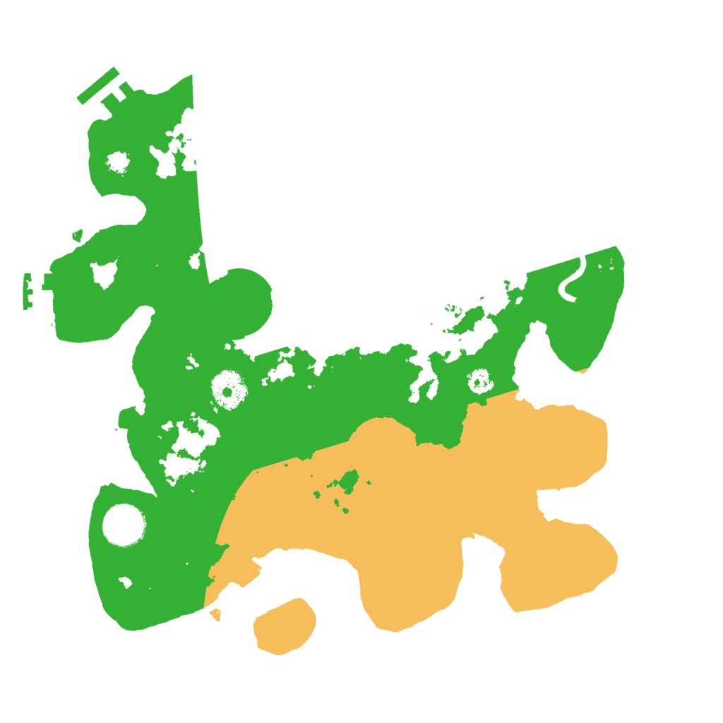 Biome Rust Map: Procedural Map, Size: 3000, Seed: 491311000