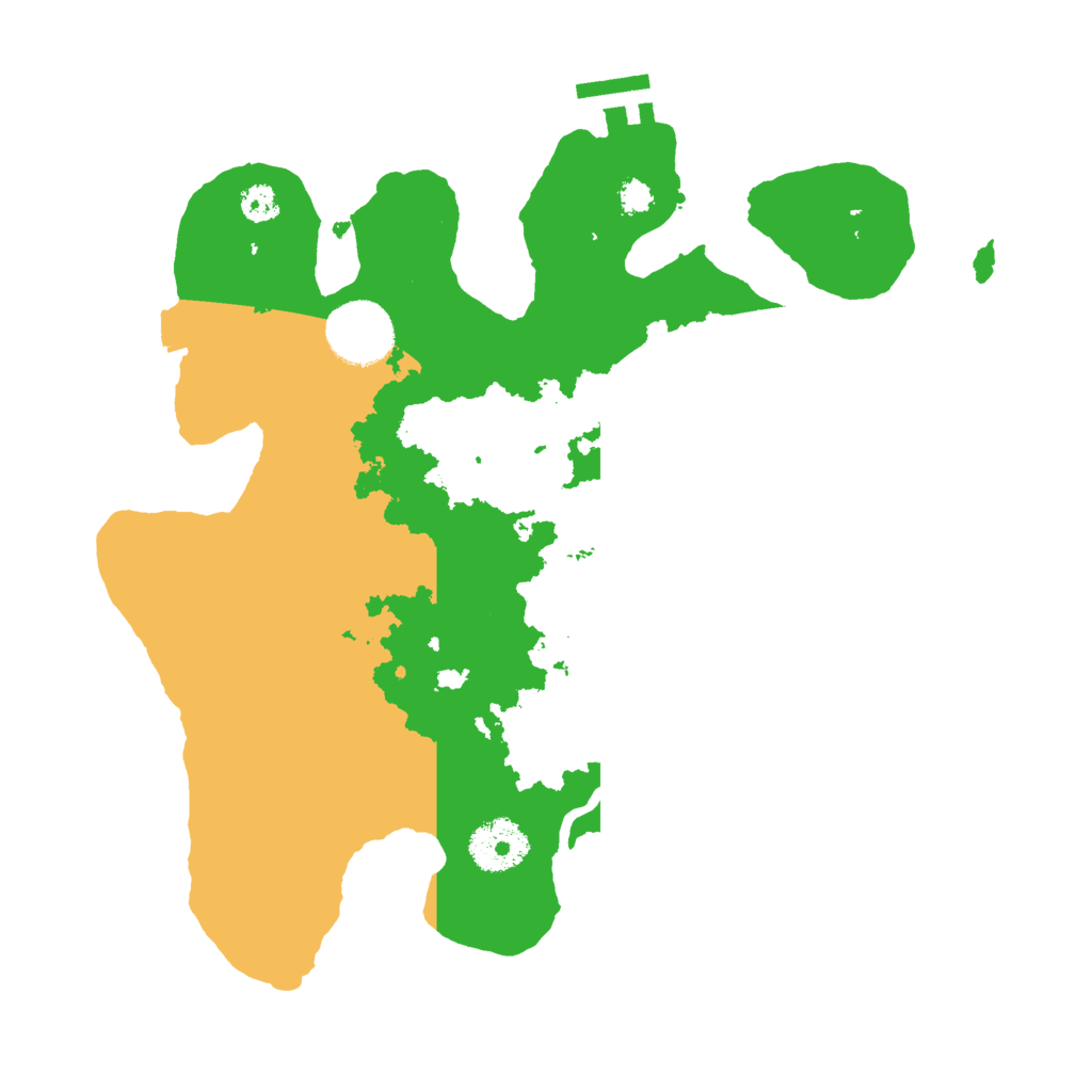 Biome Rust Map: Procedural Map, Size: 3000, Seed: 1495858156