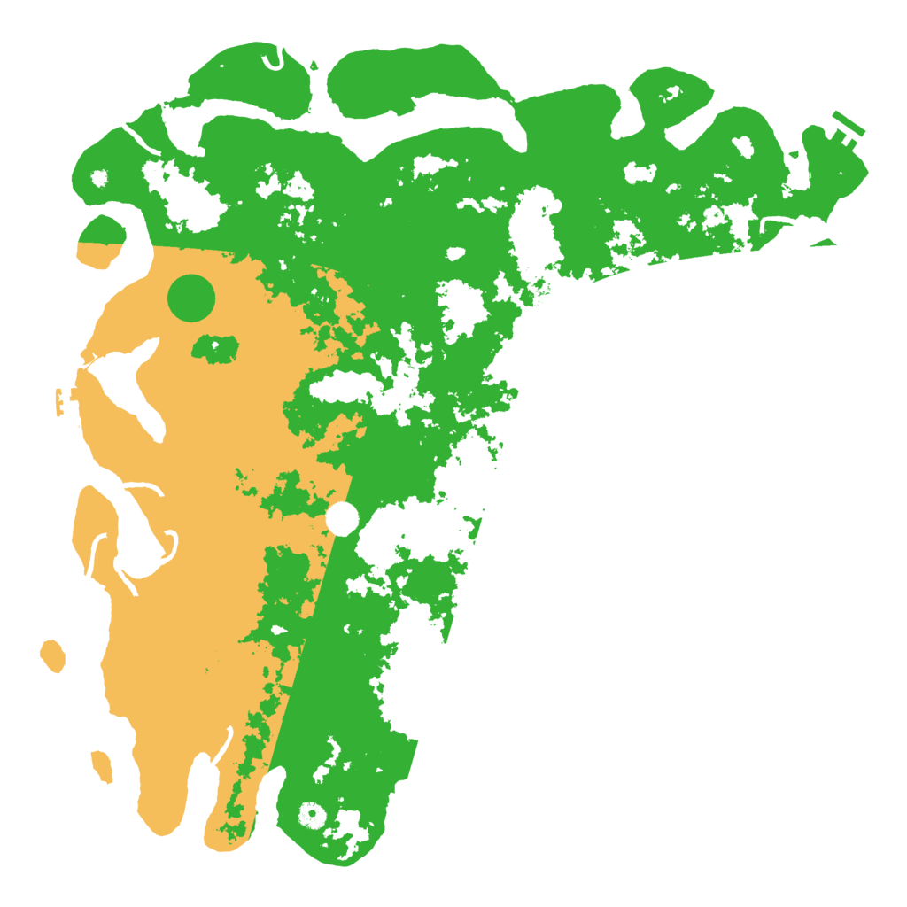 Biome Rust Map: Procedural Map, Size: 5000, Seed: 559995163