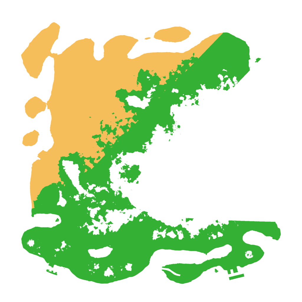 Biome Rust Map: Procedural Map, Size: 4000, Seed: 163311124