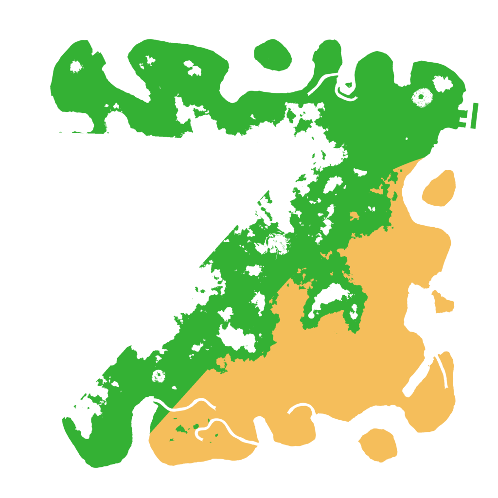 Biome Rust Map: Procedural Map, Size: 3900, Seed: 89375