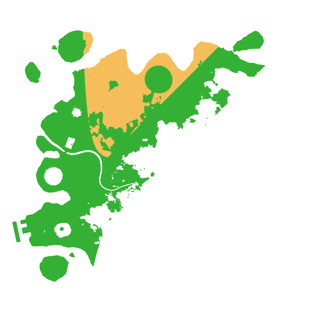 Biome Rust Map: Procedural Map, Size: 3000, Seed: 723683758