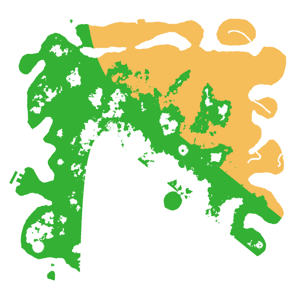 Biome Rust Map: Procedural Map, Size: 4500, Seed: 1371494696