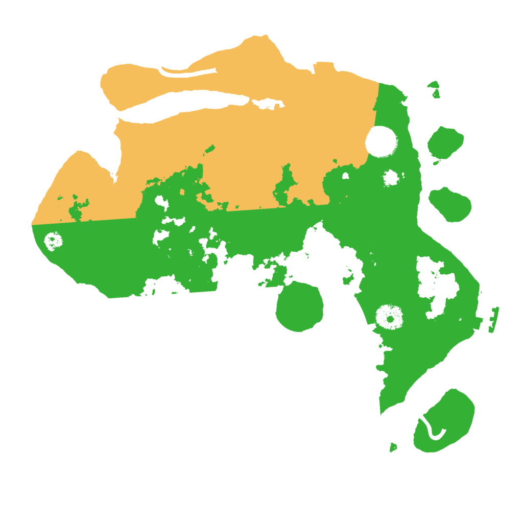 Biome Rust Map: Procedural Map, Size: 3000, Seed: 1353146231