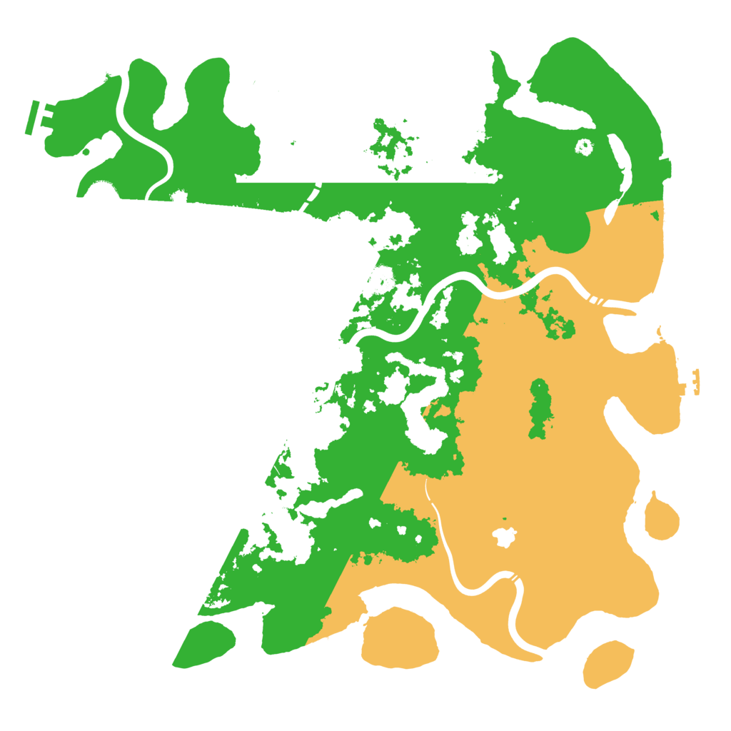 Biome Rust Map: Procedural Map, Size: 4250, Seed: 1582338758