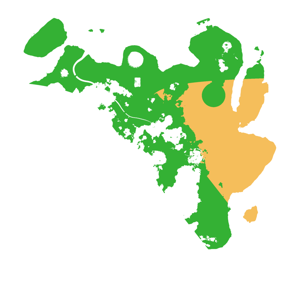 Biome Rust Map: Procedural Map, Size: 3300, Seed: 1576141379