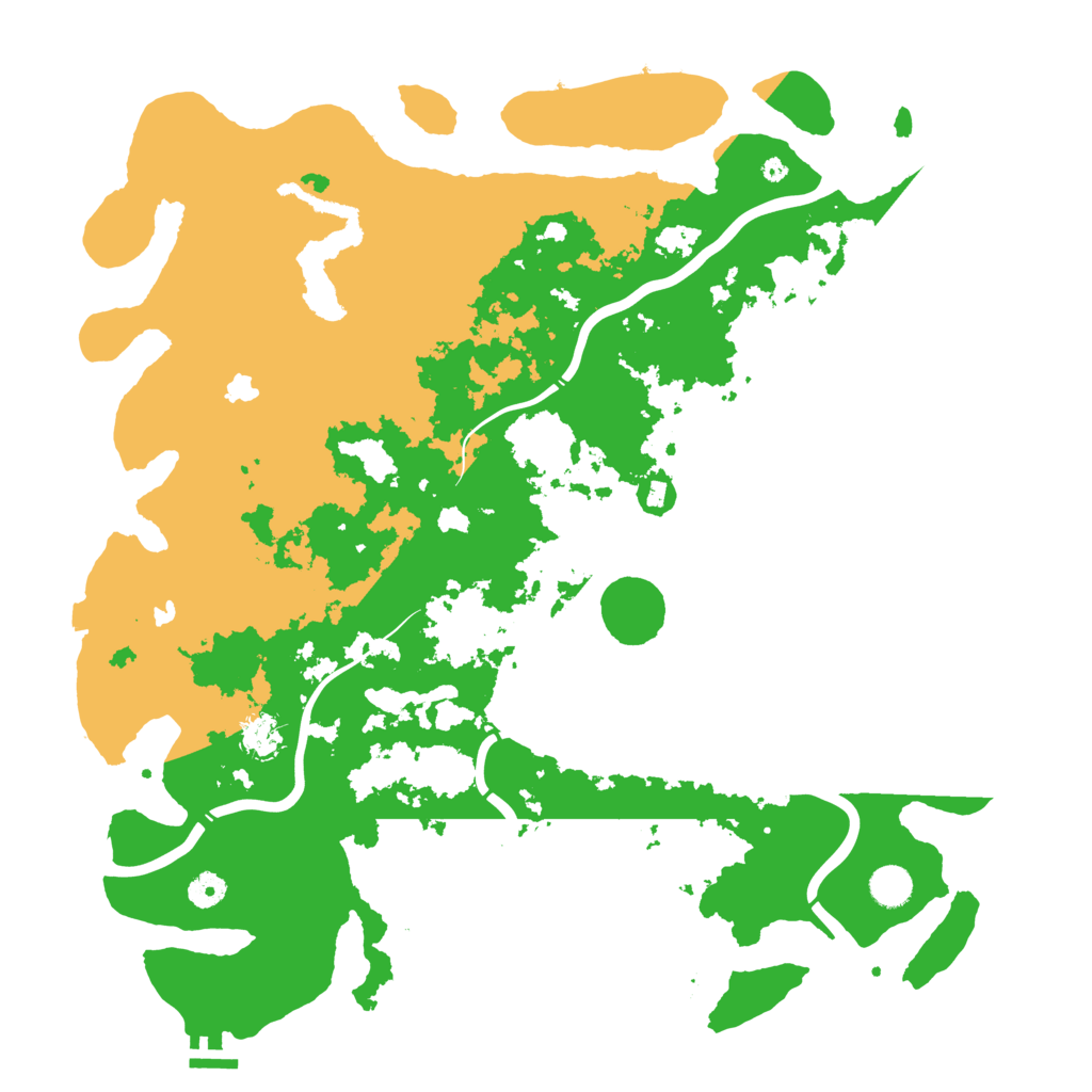 Biome Rust Map: Procedural Map, Size: 4530, Seed: 1011574477