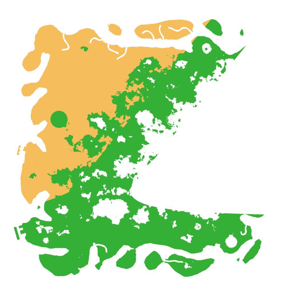 Biome Rust Map: Procedural Map, Size: 4530, Seed: 1011574477