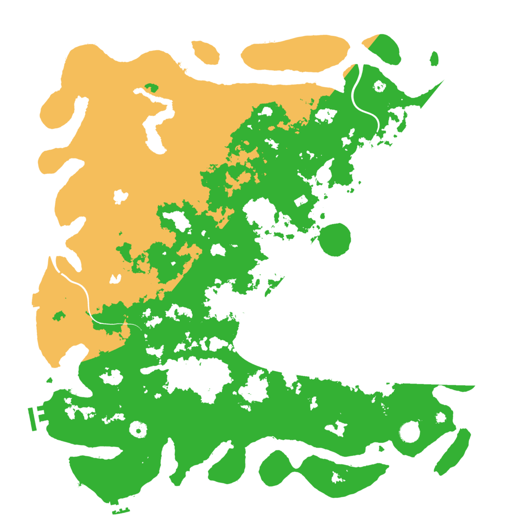 Biome Rust Map: Procedural Map, Size: 4530, Seed: 1011574477