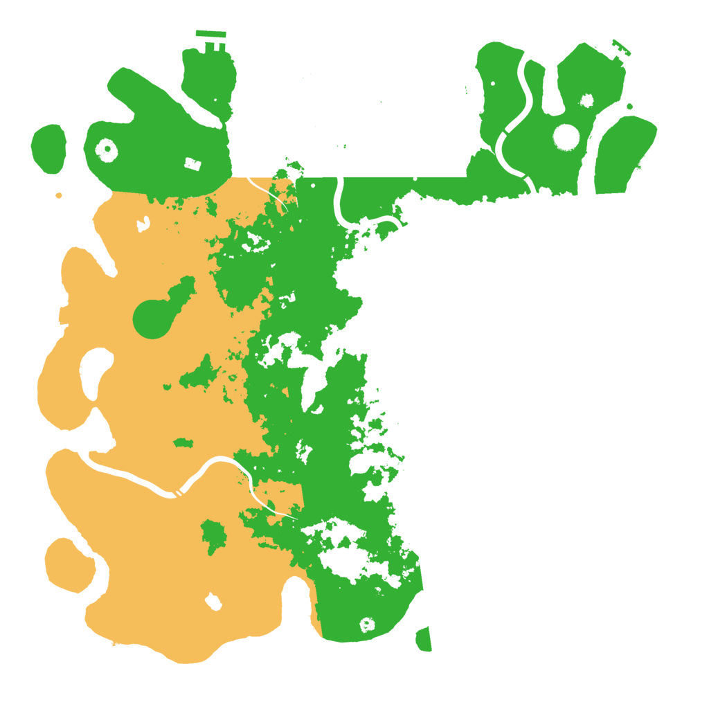 Biome Rust Map: Procedural Map, Size: 4750, Seed: 1668601873