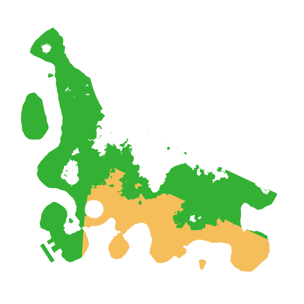 Biome Rust Map: Procedural Map, Size: 3000, Seed: 88851050